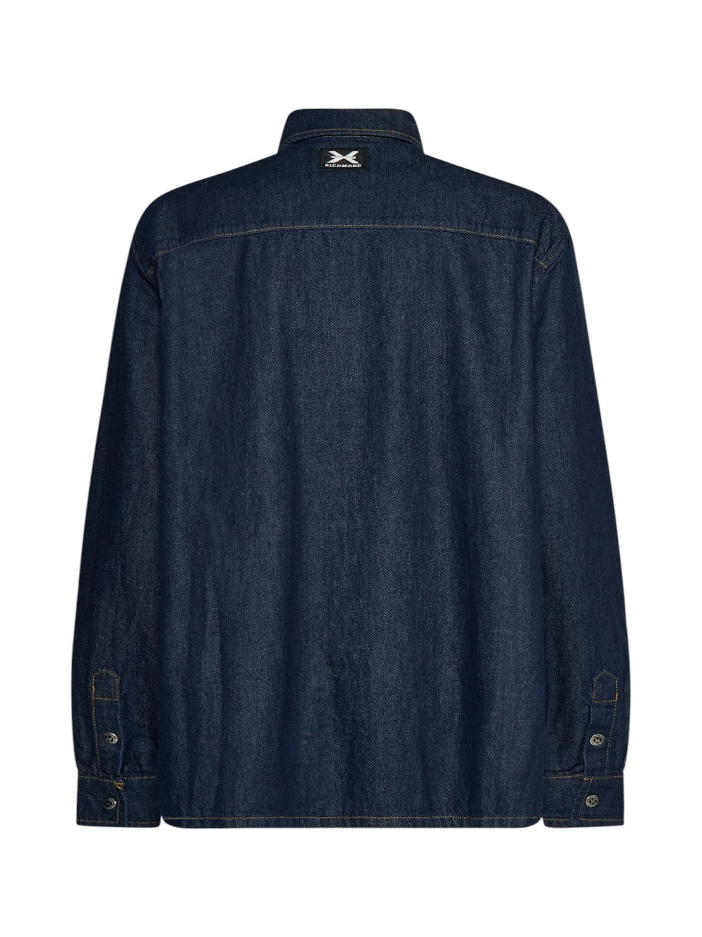 John Richmond Camicia Uomo DENIM SEITENGA UMP26218CA DENIM RAW