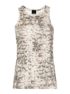 Pinko Top Donna BELFIORE CANOTTA COSTINA STAMP 106919A3DPCZ9