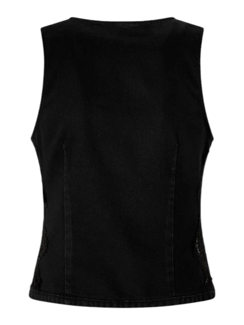 Pinko Giacca Donna GARDENER GILET BLK BLK DENIM + 106424A33VZ99