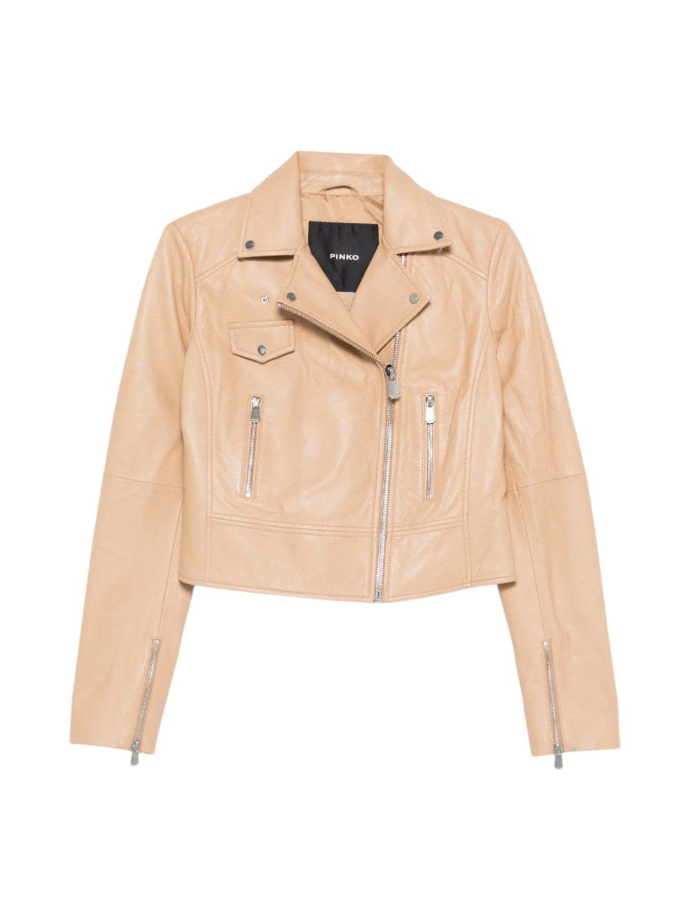 Pinko GIUBBINO Donna NEW SENSIBILE CHIODO NAPPA 106247A32ID41