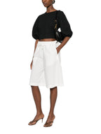 Pinko Pantalone Donna ALCAMO BERMUDA POPELINE 106818A2LDZ05