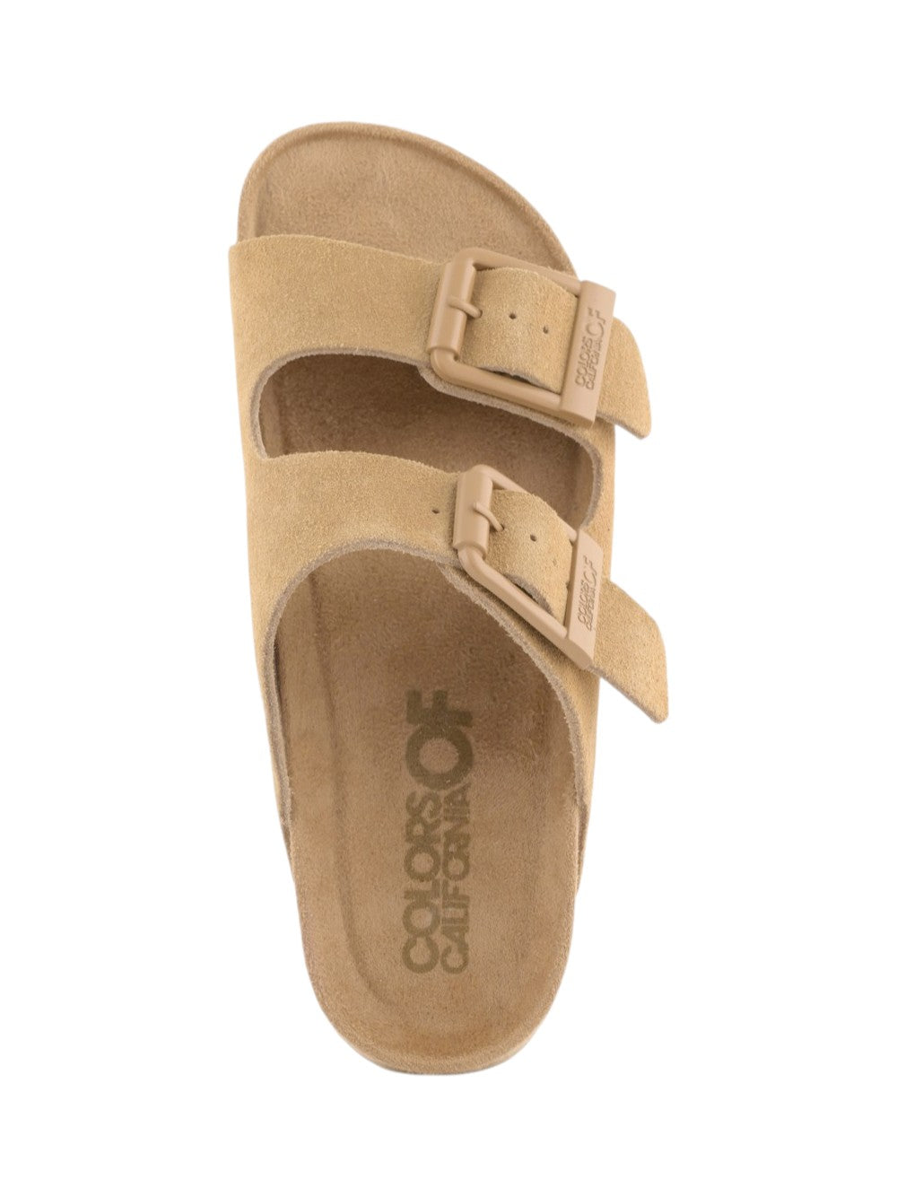 Colors of california Ciabatta Donna Monocolor Suede Sandal HC.BIO56N CAM