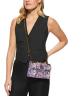 Kurt Geiger Borsa Donna Mini Kensington Butterfly-Lilac-Fabric 5588595609 95