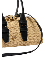 Pinko Borsa Donna Bowling Bag Horizontal Rafia + 105334A1RLC24Q