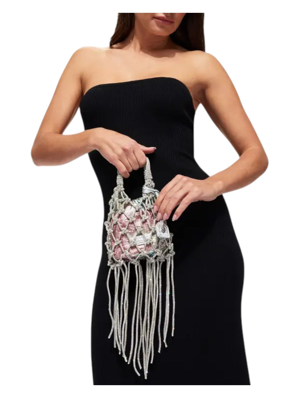 Kurt Geiger Borsa Donna Mini Macrame Crystal Bag 5032467999 67