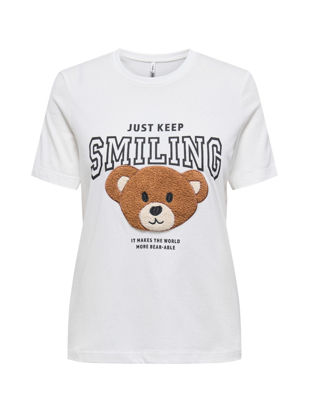 ONLY T-SHIRT Donna ONLTERESA REG S/S TEDDY TOP RS 15316954