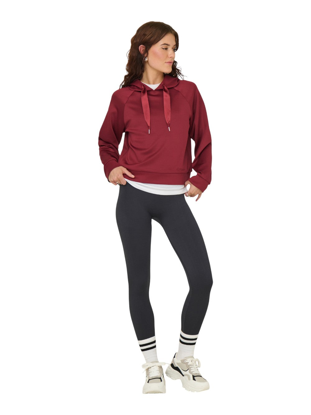 ONLY Felpa Donna ONLLUE L/S HOOD UB CC SWT 15352757
