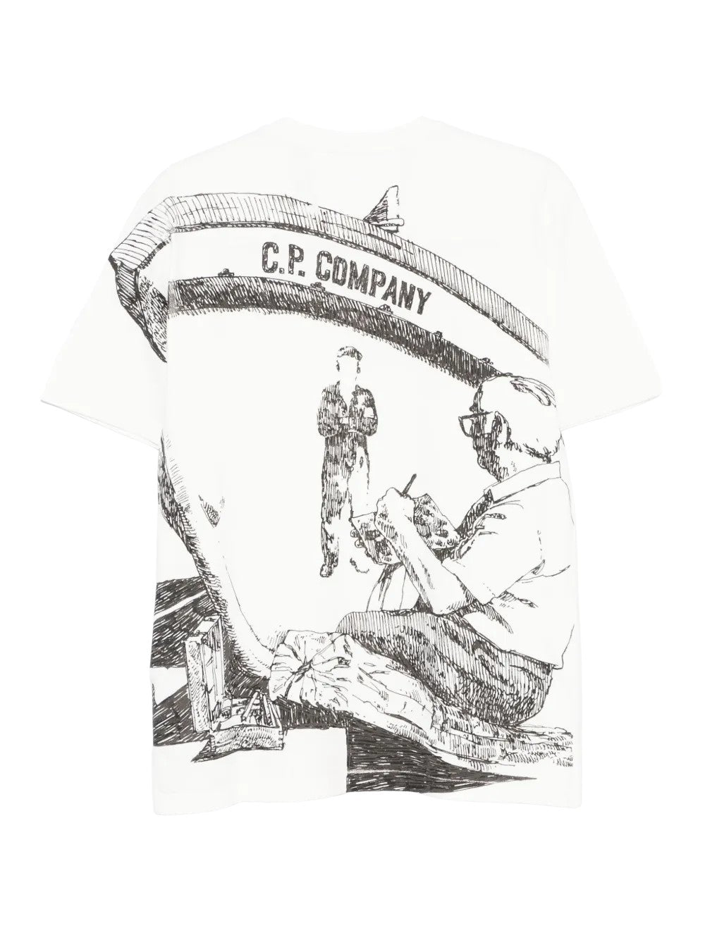 Cp Company Men's T-SHIRT 18CMTS317A005431G