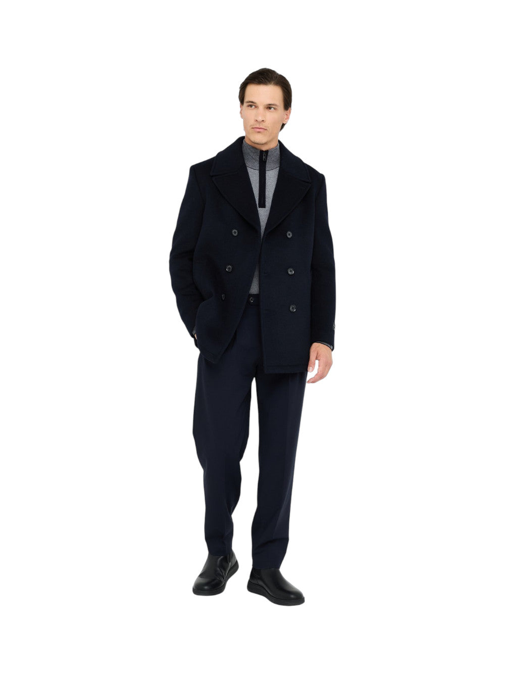 Liu Jo Uomo Cappotto Uomo CABANCOATWOOLCASH QXX074T217A94013
