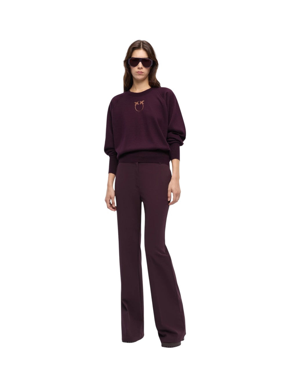 Pinko Maglia Donna LANZAROTE MAGLIA LANA LOGO IN 105417A18M W63