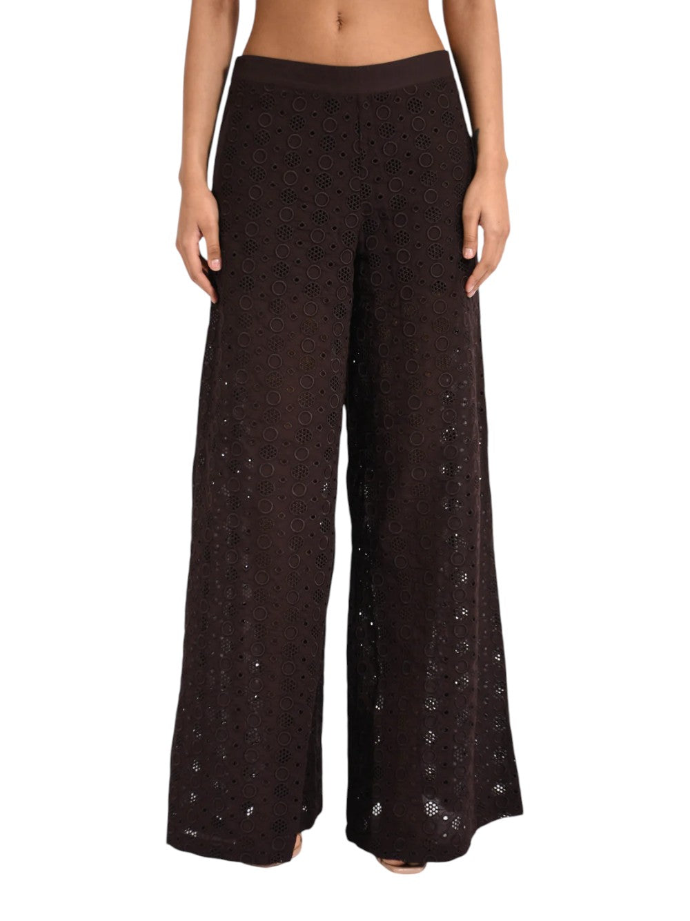 Pinko Pantalone Donna KIMMY PANTALONE POPELINE RICAM 106440A35PM28