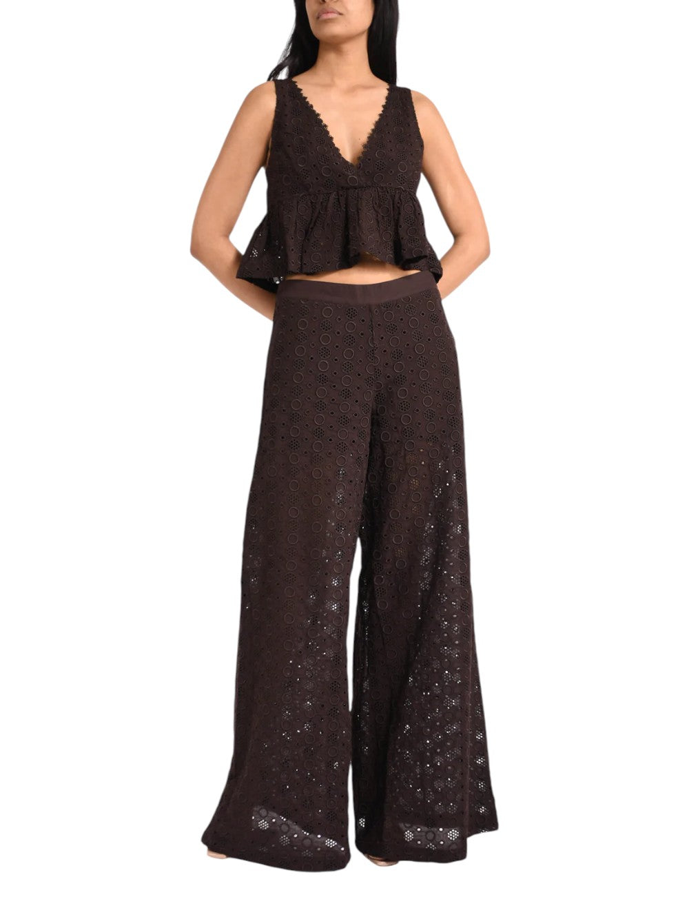 Pinko Top Donna KIERSTEN TOP POPELINE RICAMO S 106451A35PM28
