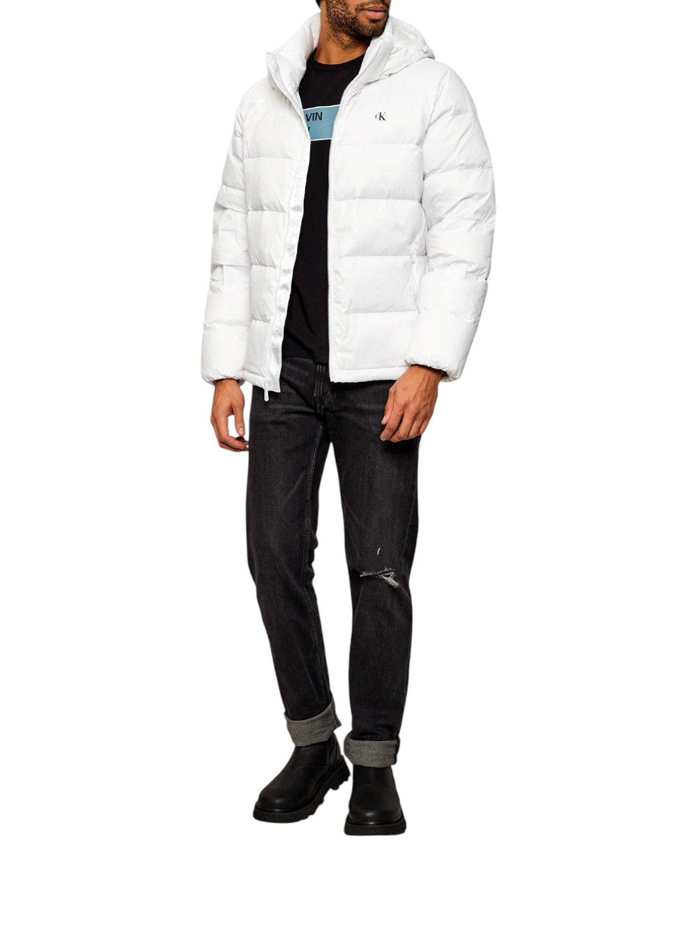 Calvin Klein GIUBBINO Uomo Nylon Zip Off LV04RC518G