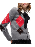 Pinko Maglia Donna CARDIFF CARDIGAN ARGYLE CON CL 107284A3IE IL1