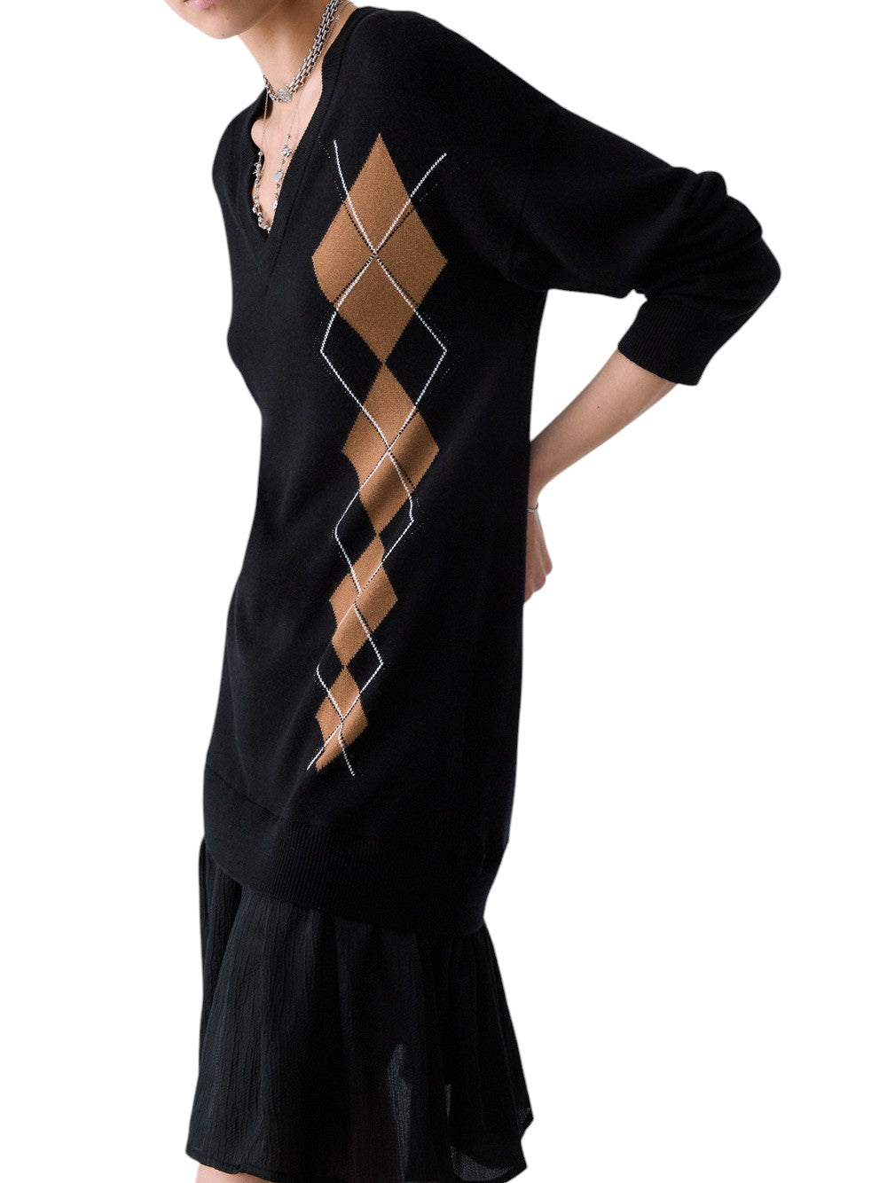 Liu Jo Abito Donna ABITO CORTO MAGLIA C/ IndiaTARSIO WF6232MA16R L9207