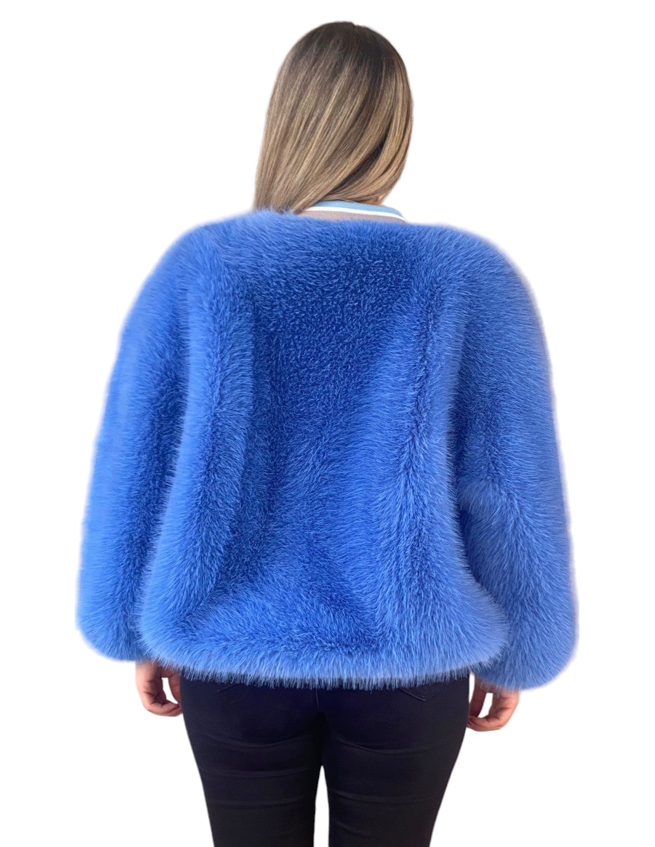 Yes London Women's ECO FUR COAT ECO/023