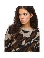 VILA Maglia Donna VILOMA O-NECK L/S JACQUARD KNIT TOP 14108972