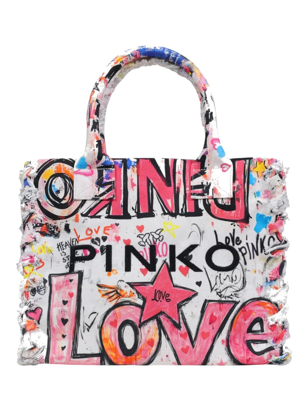 Pinko Borsa Donna Beach Shopper Canvas Stampa Gr 106673A3B6ZW0Q