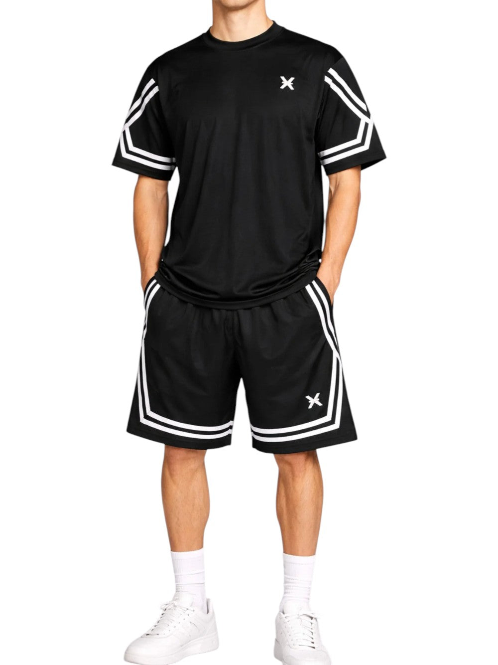 John Richmond Bermuda Uomo EGAL UMP26273BE BLACK