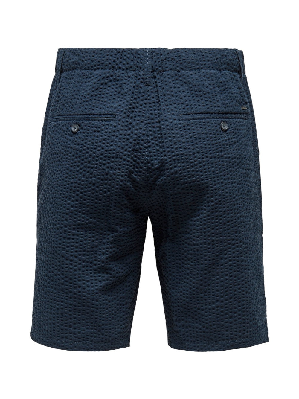 ONLY & SONS Bermuda Uomo ONSLEO LIFE 0009 SEERSUCKER 22028301 Navy Blazer