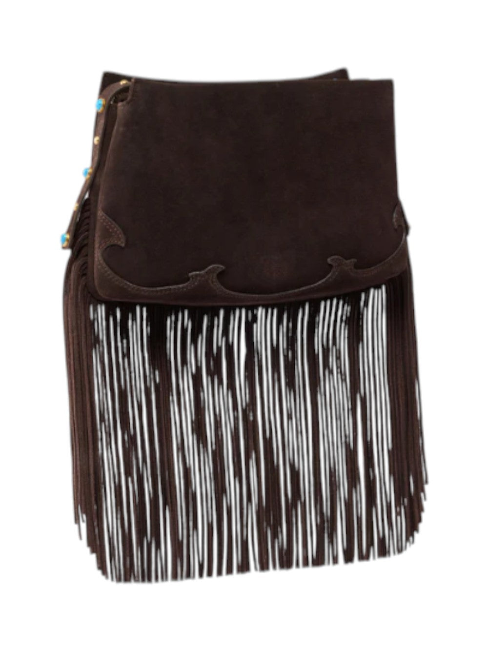 Pinko Borsa Donna Triplet Mini Fringes Suede 106665A0F6M11P