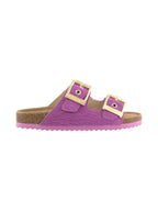Colors of california Ciabatta Donna Pony Hair Two Buckle Sandal HC.BIO502 DER