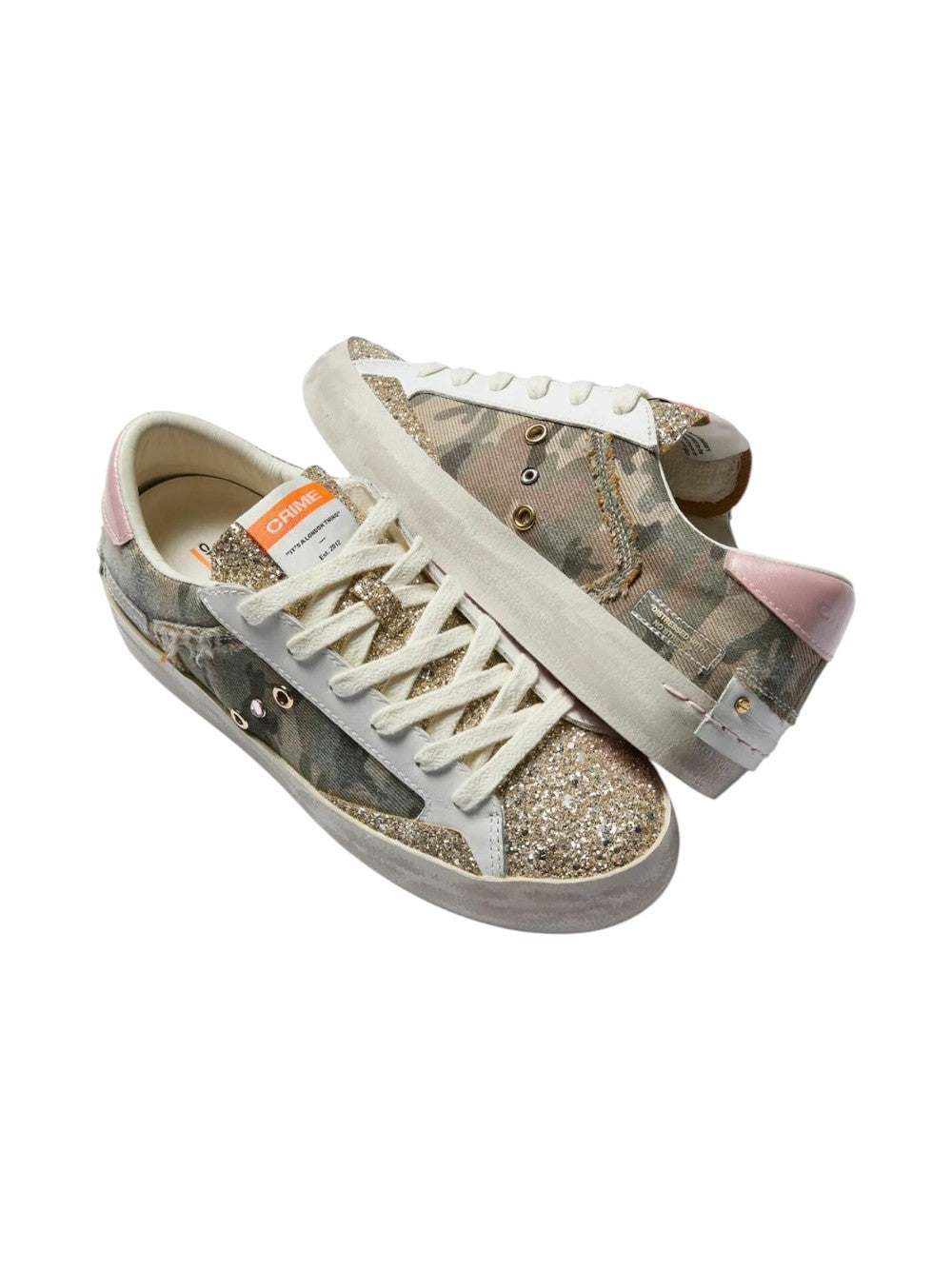 Crime London Sneakers Donna DISTRESSED 29005PP8.83