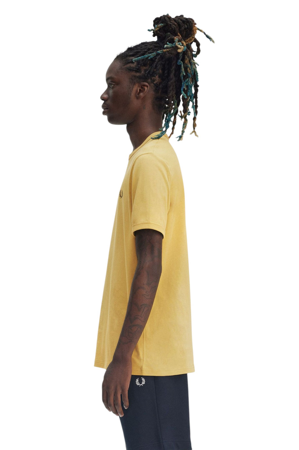 Fred Perry T-SHIRT Uomo Ringer M3519