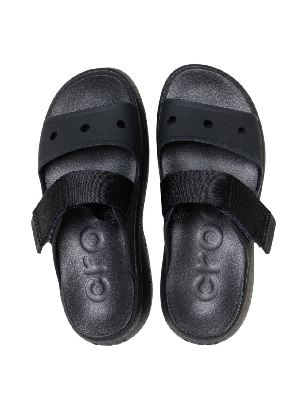CROCS Ciabatte Donna Soho Two Strap Sandal W 212861 BLK