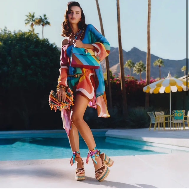 Kurt Geiger borsa Donna LEATHER KENSINGTON L