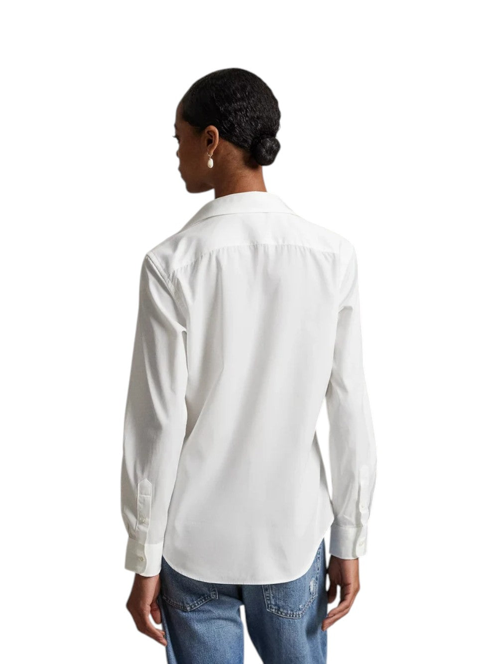 Polo Ralph Lauren Camicia Donna LS CRLTE ST-LONG SLEEVE-BUTTON FRONT SHIRT 211891376001