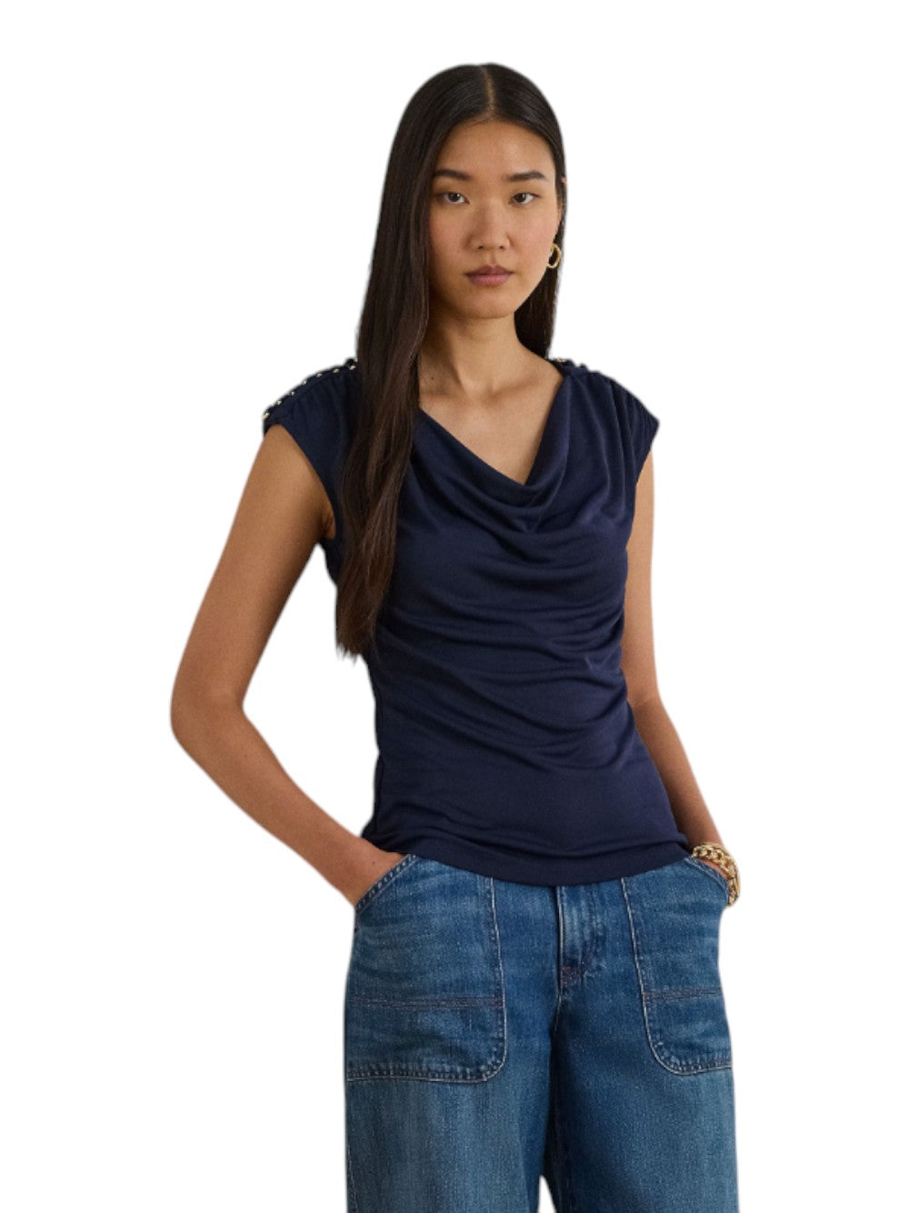 Lauren Ralph Lauren Top Donna PRIYANNE-SLEEVELESS-PULLOVER 200P09713001