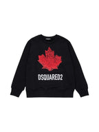 Dsquared2 Felpa Bambini e ragazzi SLOUCH FIT DQ3193 D0AGW DQ900
