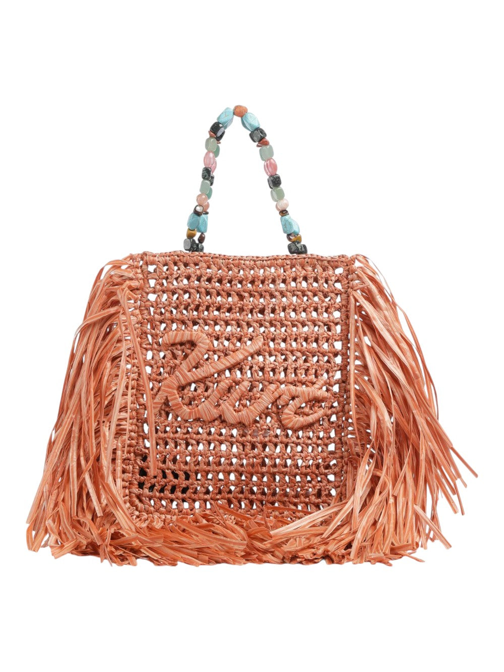 Kurt Geiger Borsa Donna Kurt Mini Tote Fringe-Orange-Others 5568891999 91