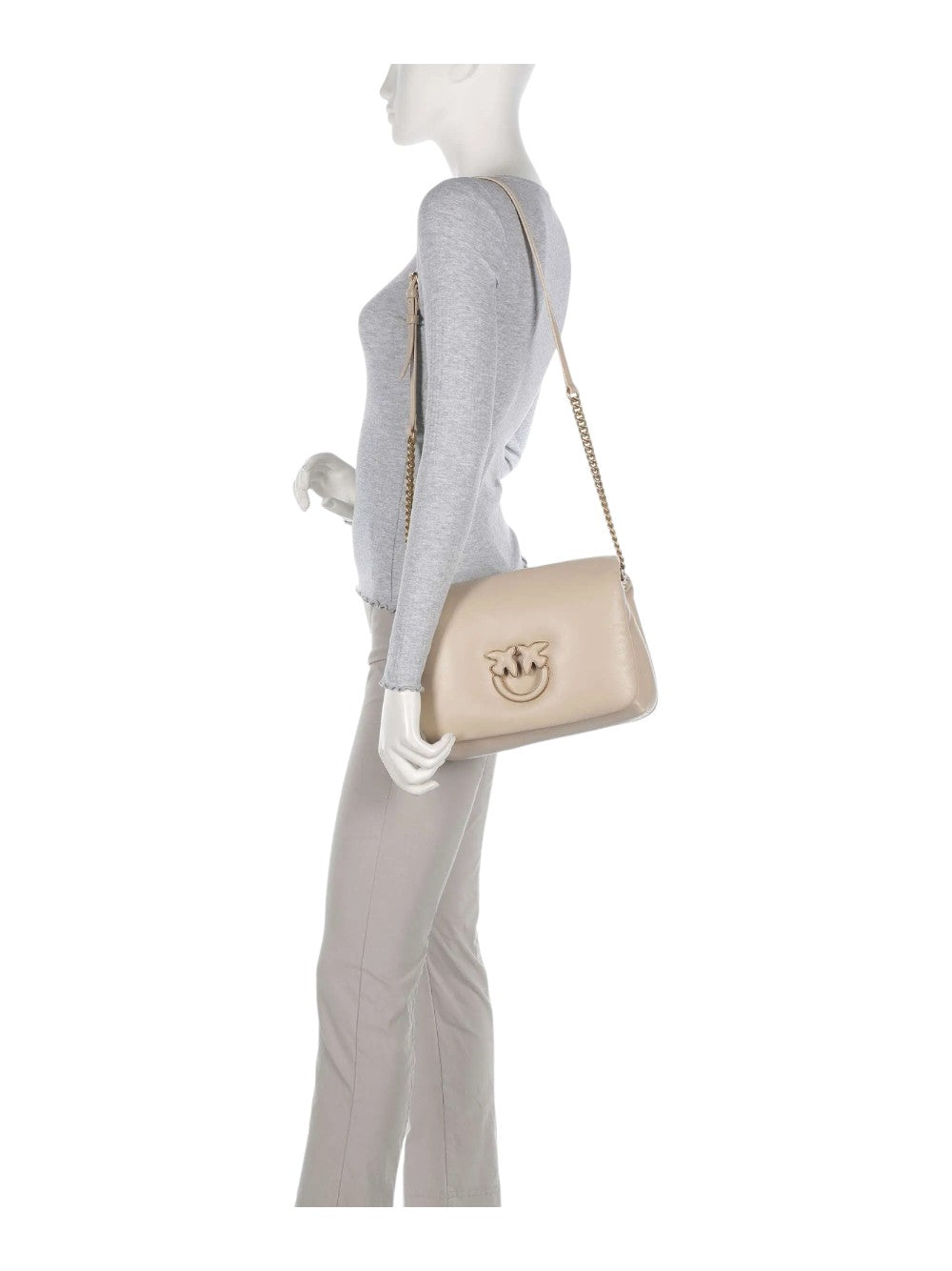 Pinko borsa Donna LOVE CLICK PUFF CLASSIC SHEEP NAPPA LEATHER