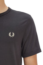 Fred Perry T-SHIRT Uomo Ringer M3519