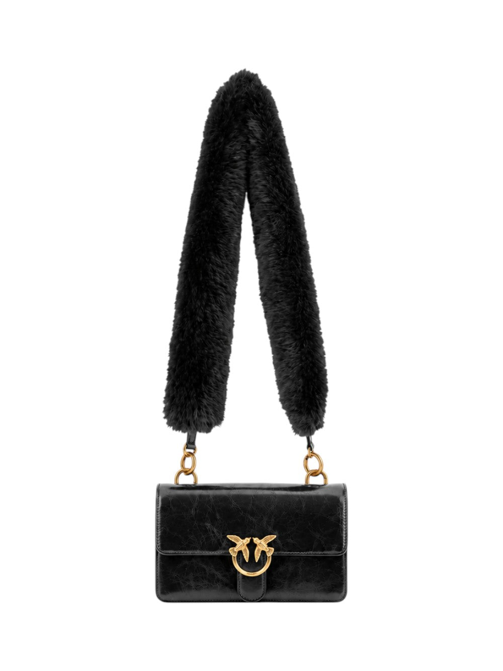 Pinko Borsa Donna LOVE ONE MN LGHT IMIT.FUR H. V 107676A3LP Z99Q