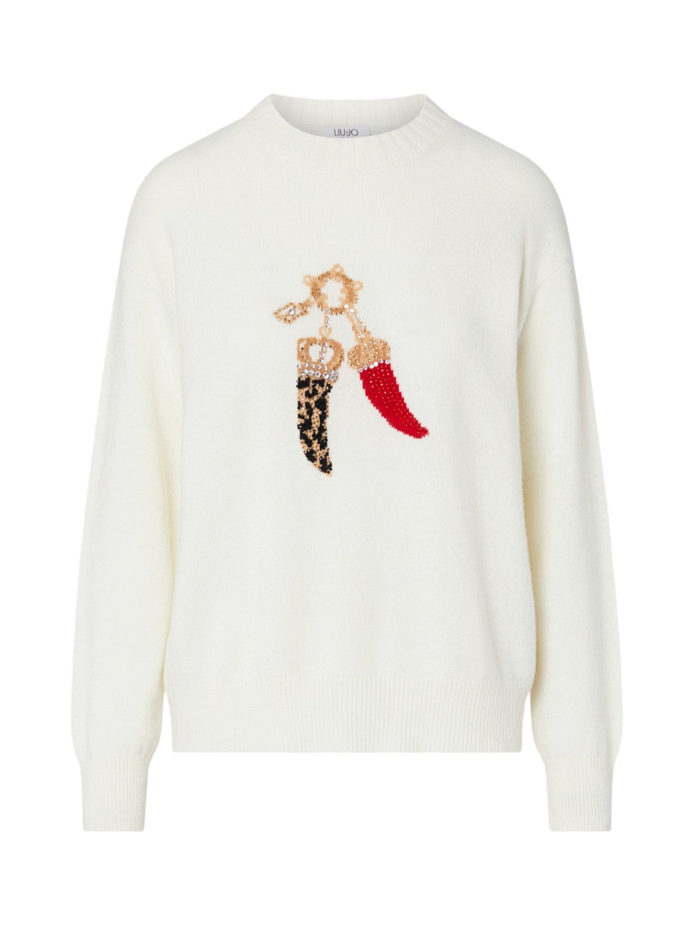 Liu Jo Maglia Donna ECS MAGLIA M/L LUCKY CHARMS WF6457MS009 L9458