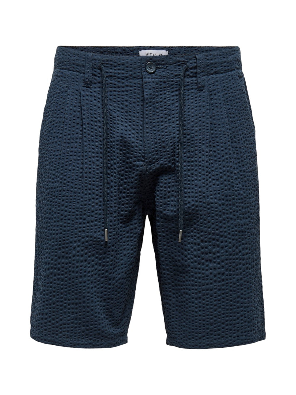 ONLY & SONS Bermuda Uomo ONSLEO LIFE 0009 SEERSUCKER 22028301 Navy Blazer
