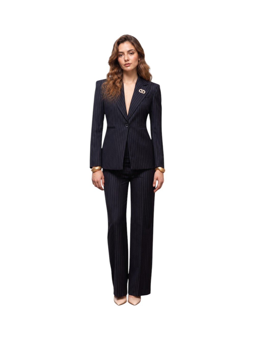 Divedivine Pantalone Donna  Pantalone Nadir Blu