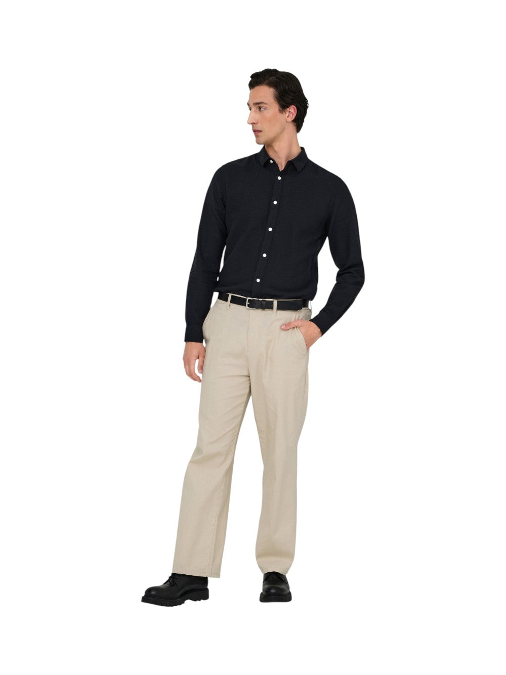 ONLY & SONS Pantalone Uomo ONSBOB LOOSE COT LIN 0007 22031565