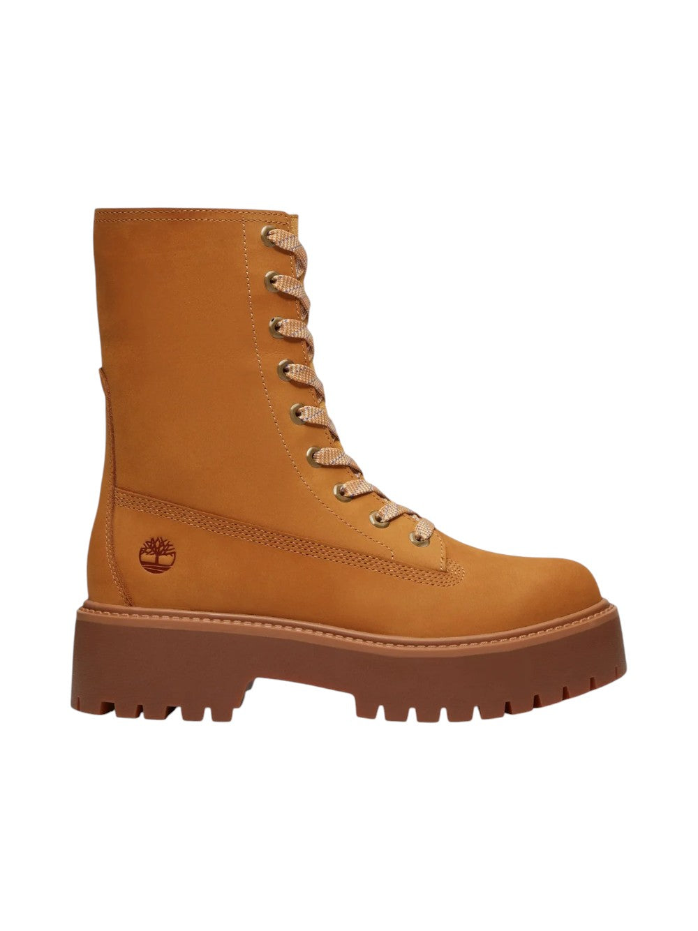 Timberland Mocassini Donna STST MID LACE BOOT WHEAT TB0A5SAH7541