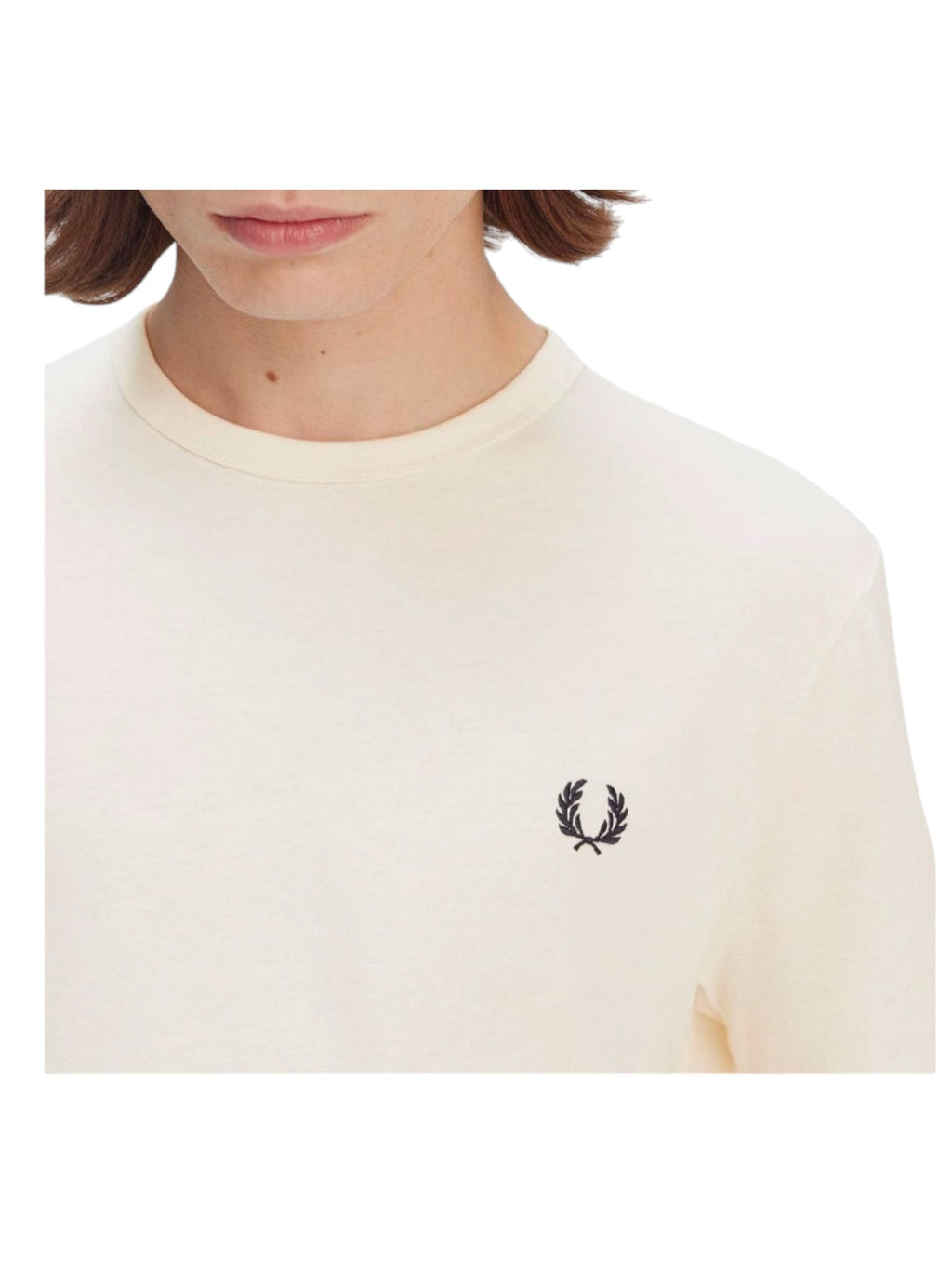 Fred Perry T-SHIRT Uomo Ringer M3519