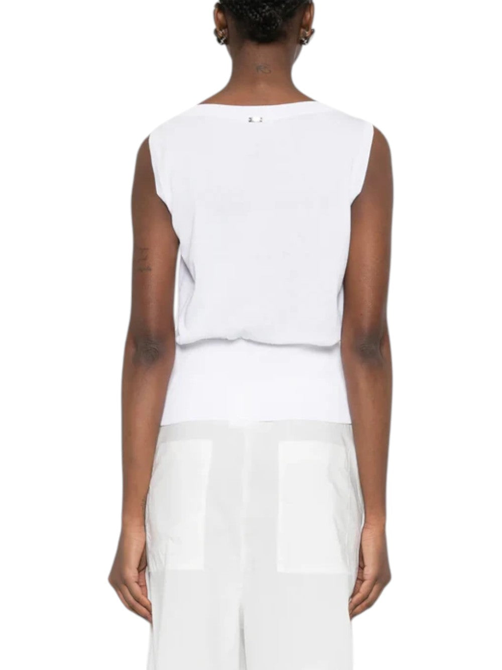 Herno Top Donna Canotta In Cotone MG000243D721431000