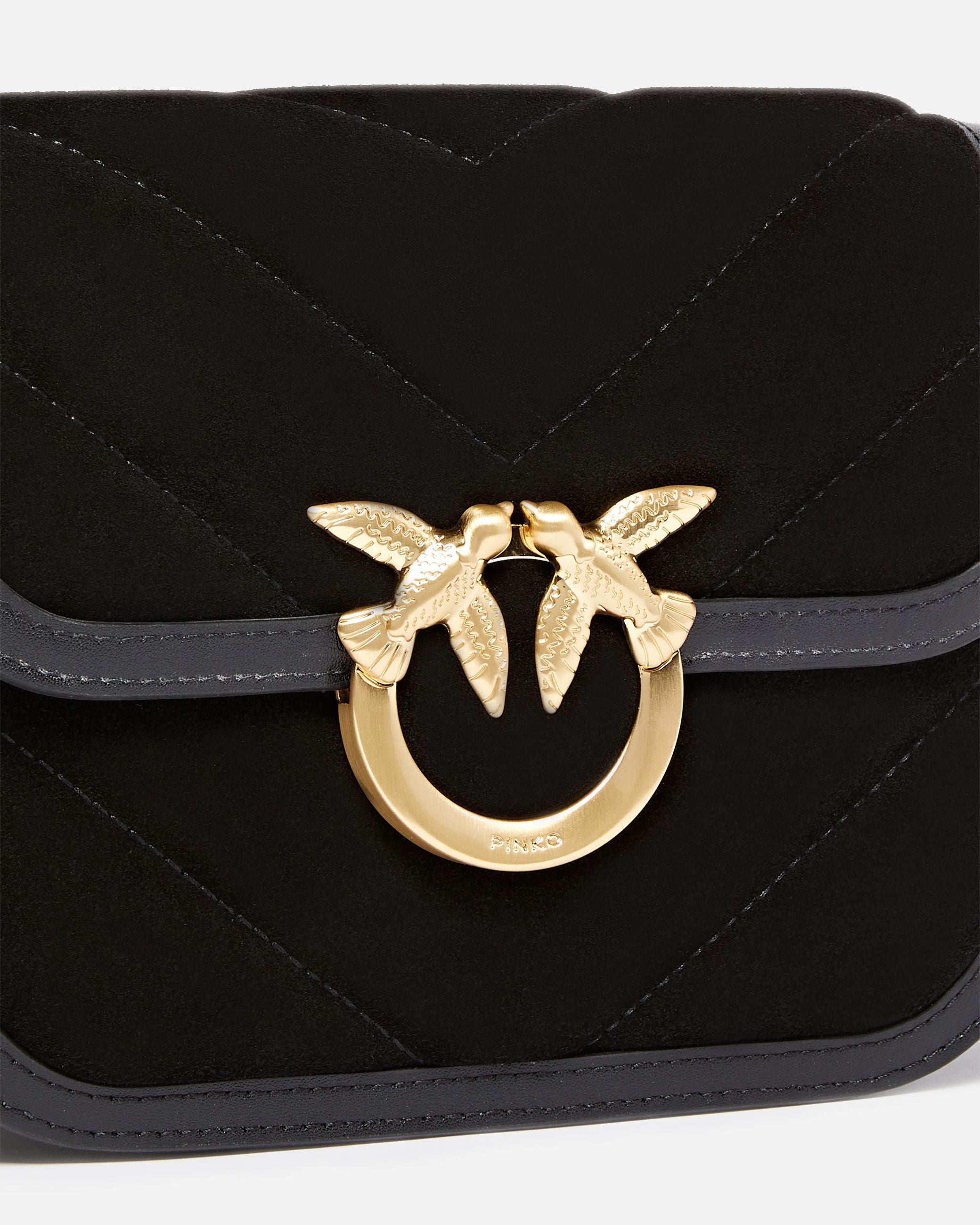 Pinko Borsa Donna LOVE BOX BAG FL MINI SUEDE 104297A2JH Z99V