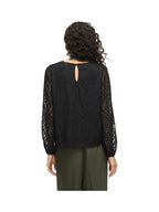 VILA Blusa Donna VIMIKA O-NECK L/S TOP - NOOS 14107406