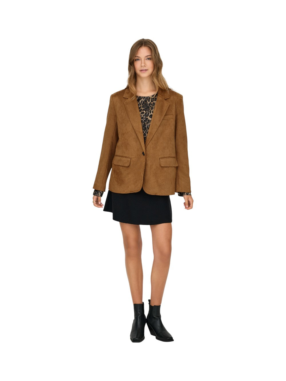 ONLY Giacca Donna ONLINA LIFE L/S FAUX SUEDE BLAZER TLR 15357019