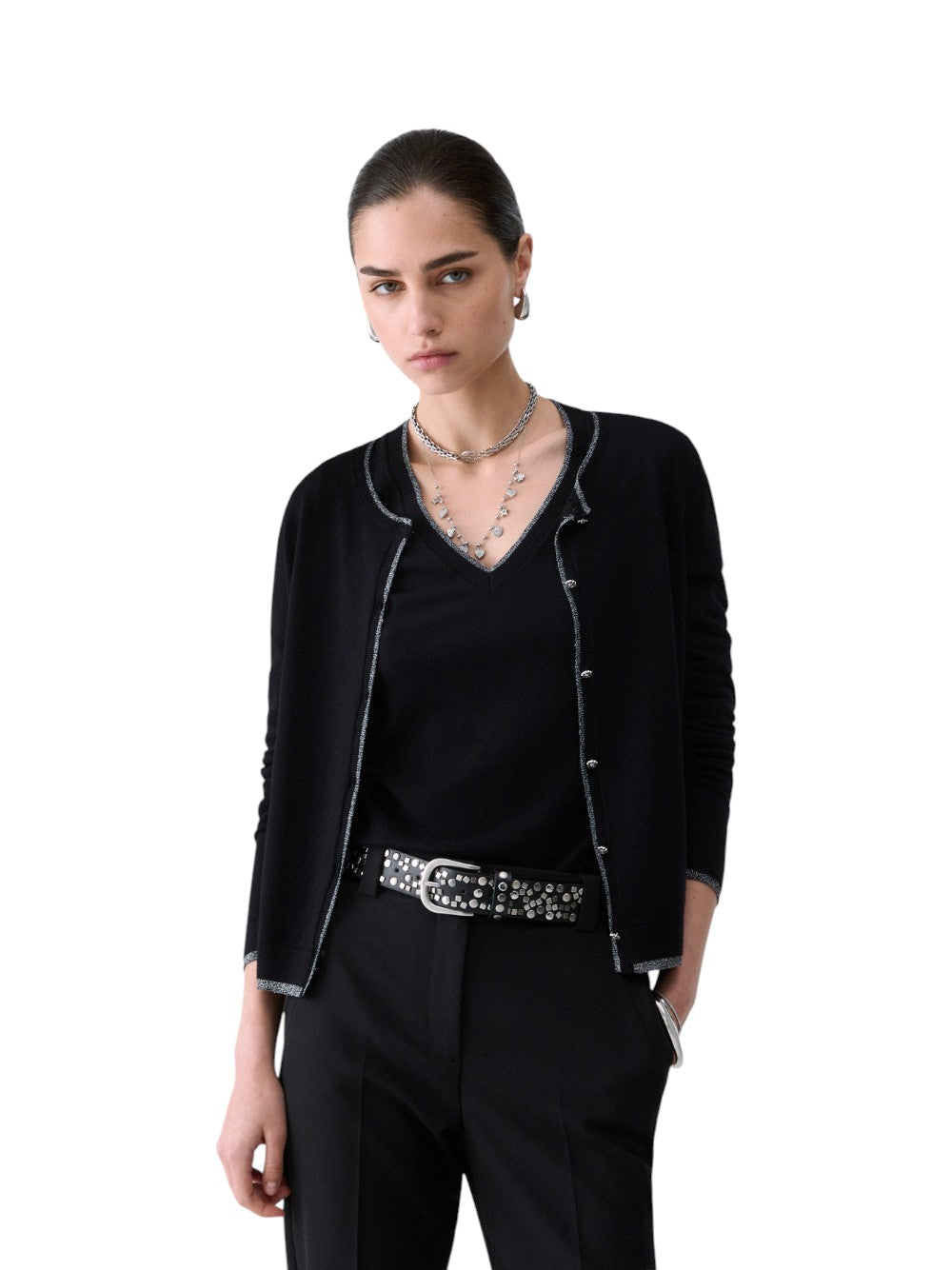 Liu Jo Cardigan Donna ECS MAGLIA APERTA M/L WF6014MS49I 22222