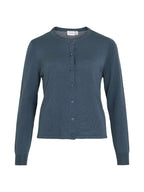 VILA Cardigan Donna VILIPSA L/S O-NECK KNIT CARDIGAN/PB/R 14108151
