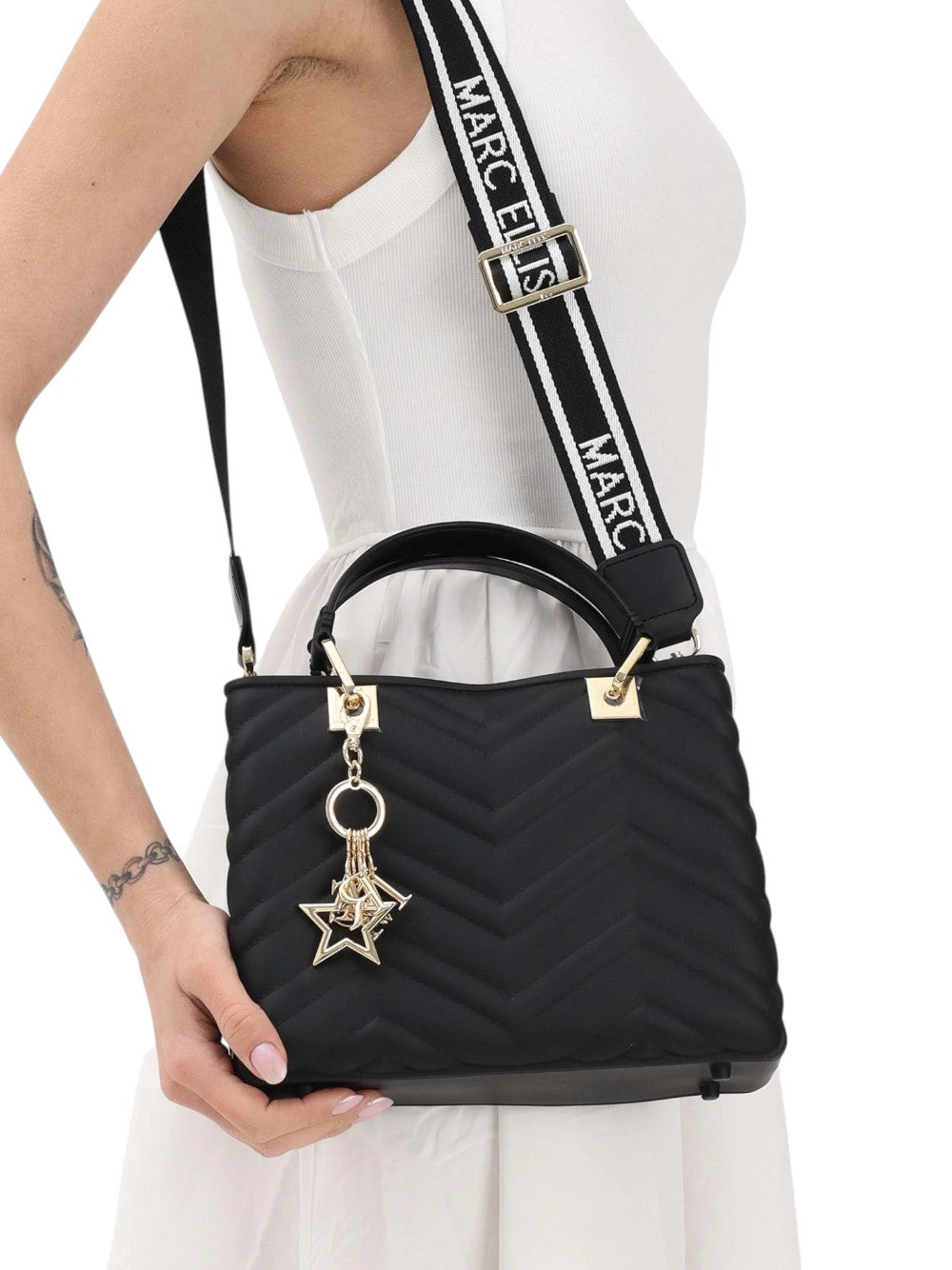 Marc Ellis Borsa Donna  Krissy Wave M Bl